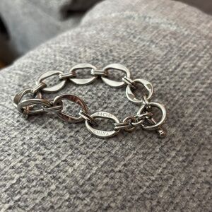 Vintage HOB Silver Chain Link Bracelet
